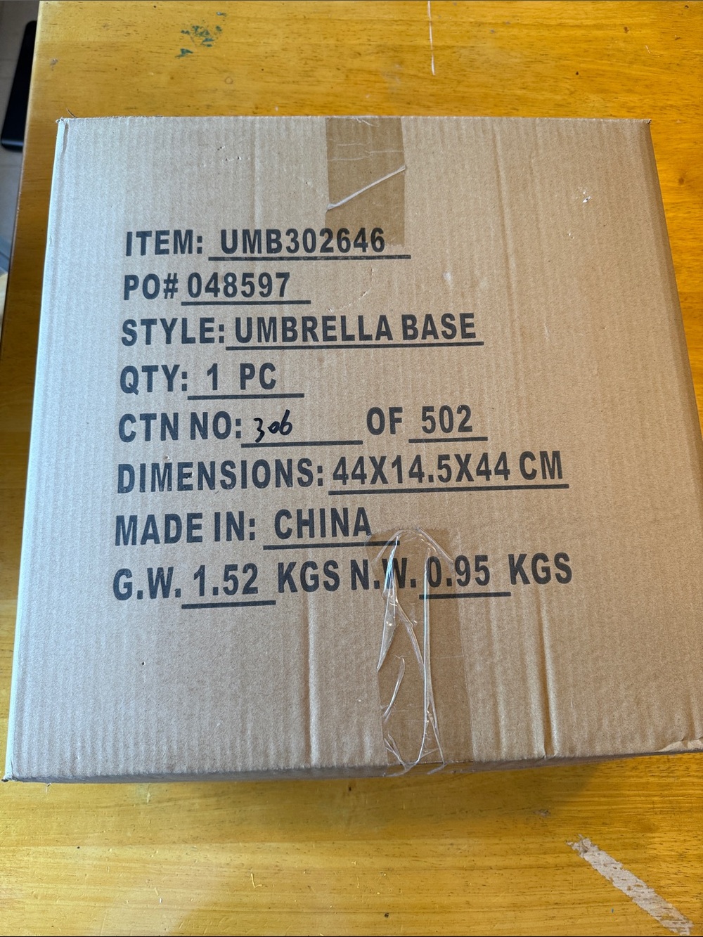 Umbrella Base. New in box - Picture 8 of 10